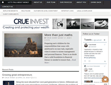 Tablet Screenshot of cruechronicles.com